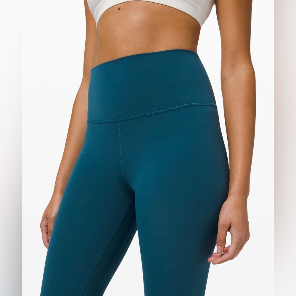 NWT Lululemon Align™ High-Rise Pant 25” Blue Borealis